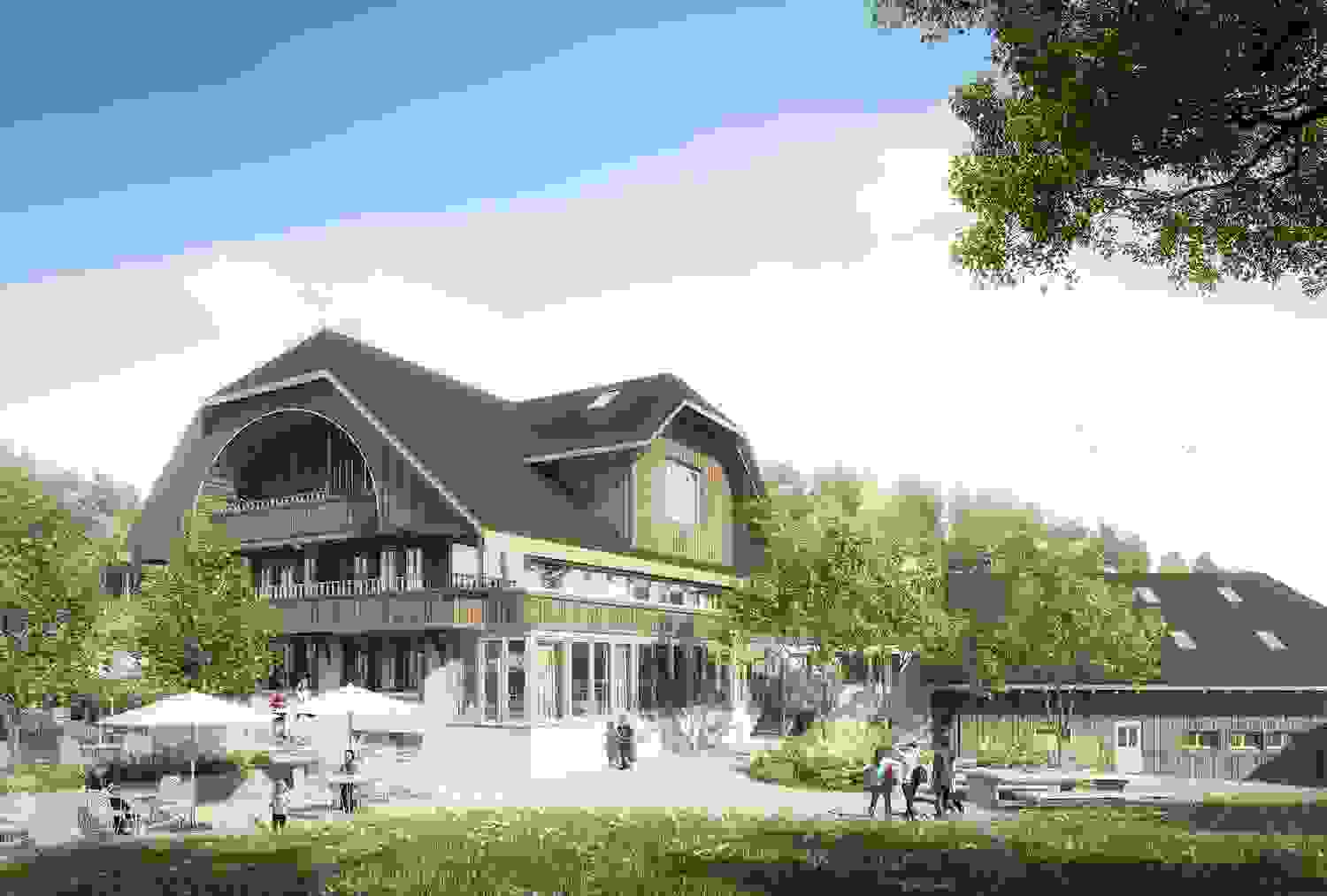 Visualisierung Hof Back